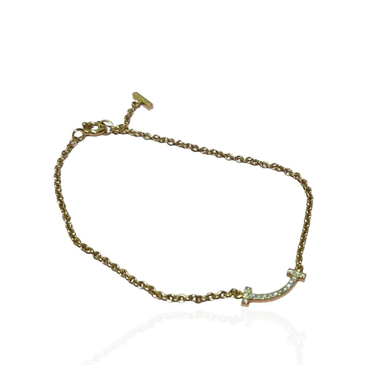 Tiffany & Co. T Smile Bracelet Gold Bracelet