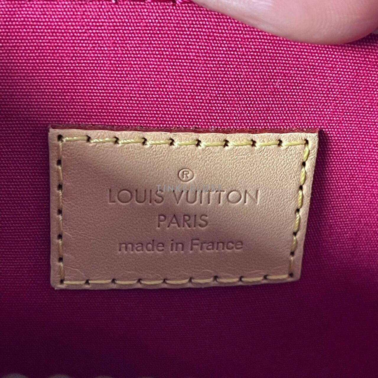 Louis Vuitton Alma PM Monogram Vernis Rose Indien 2014