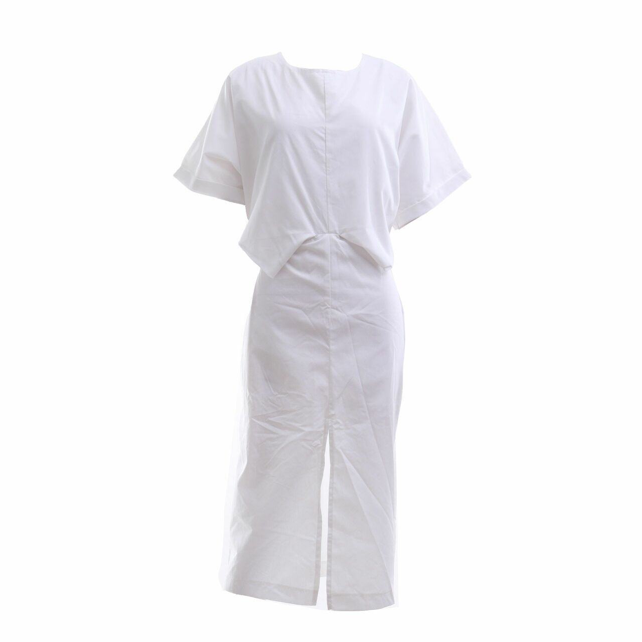 Ramune White Midi Dress