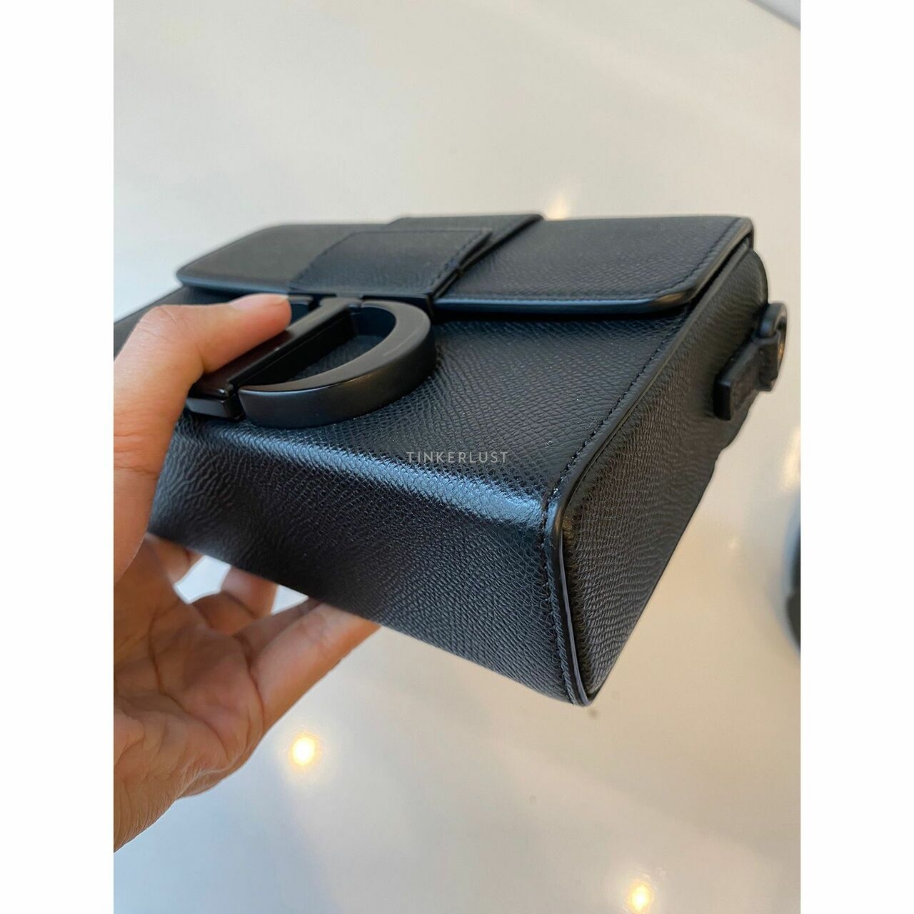 Christian Dior Montaigne Black Matte 2021 Sling Bag