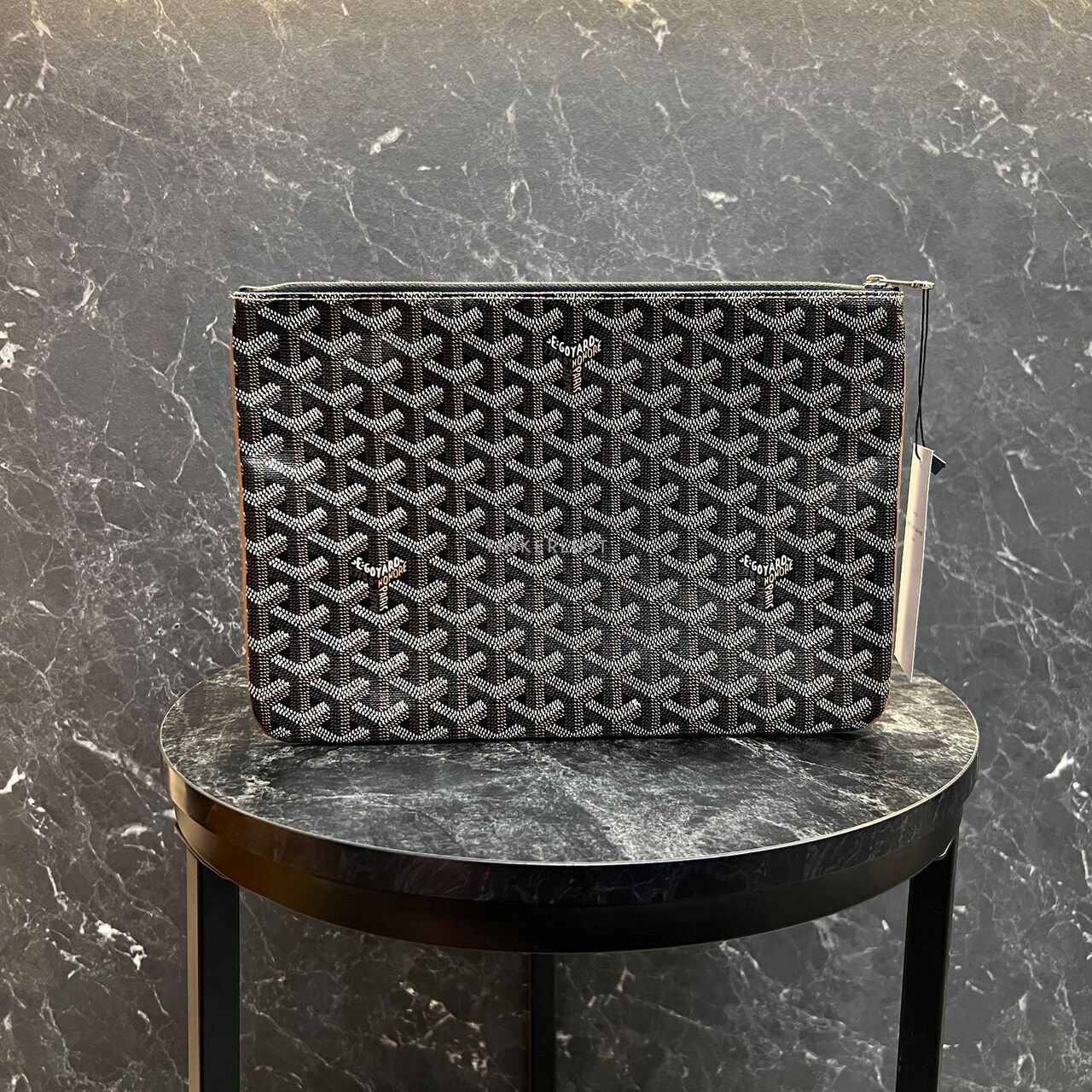 Goyard Senat Black/Brown Clutch 