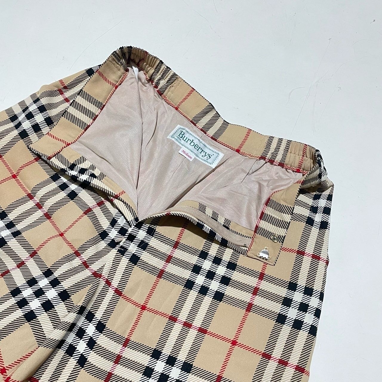 Burberry Brown & Caramel Plaid Short Pants