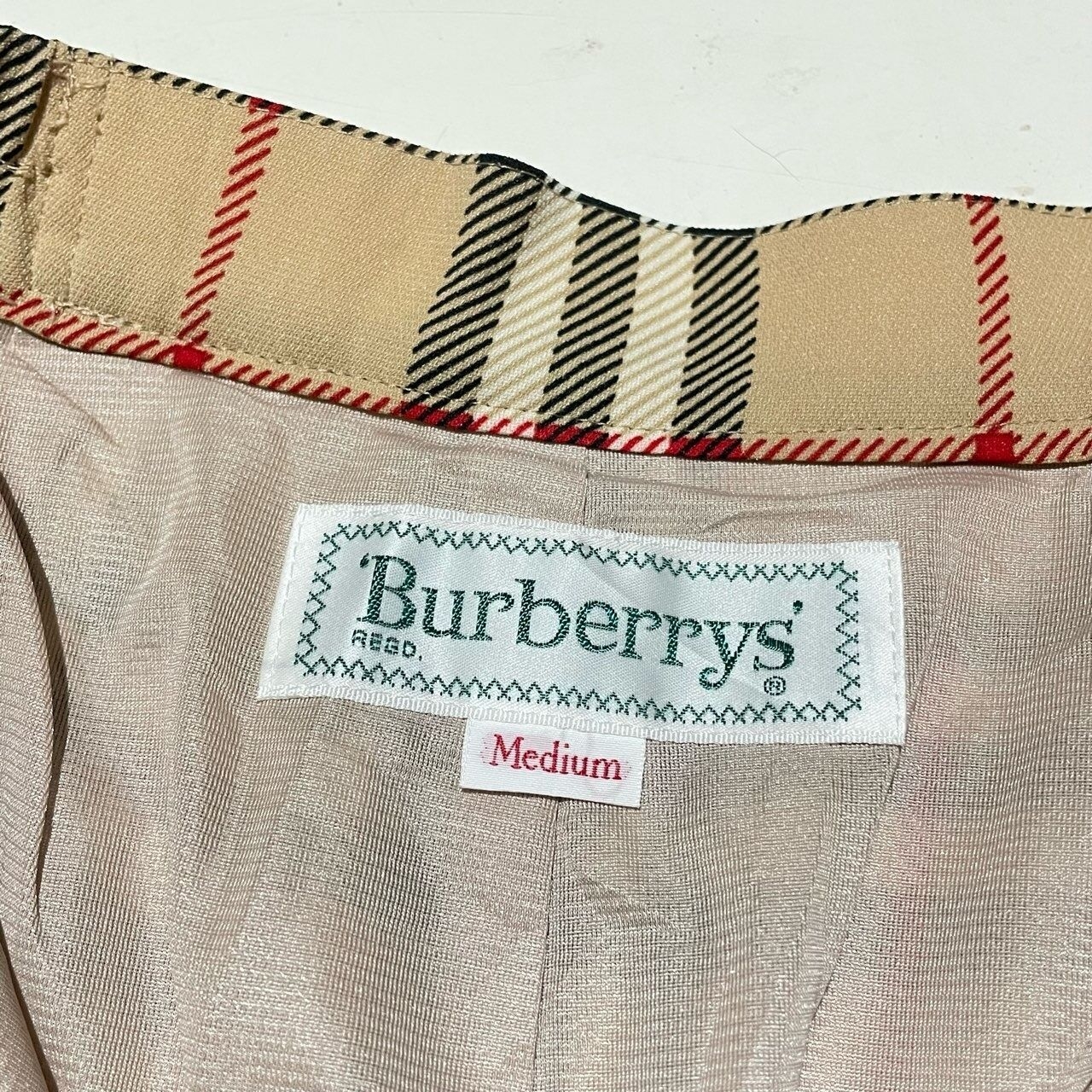 Burberry Brown & Caramel Plaid Short Pants