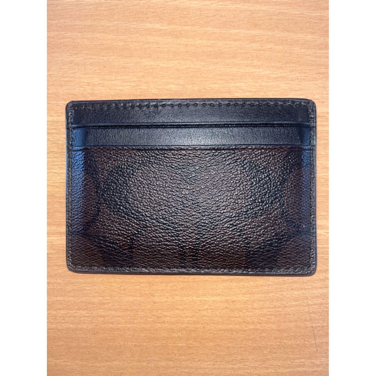 Coach Brown Card Case