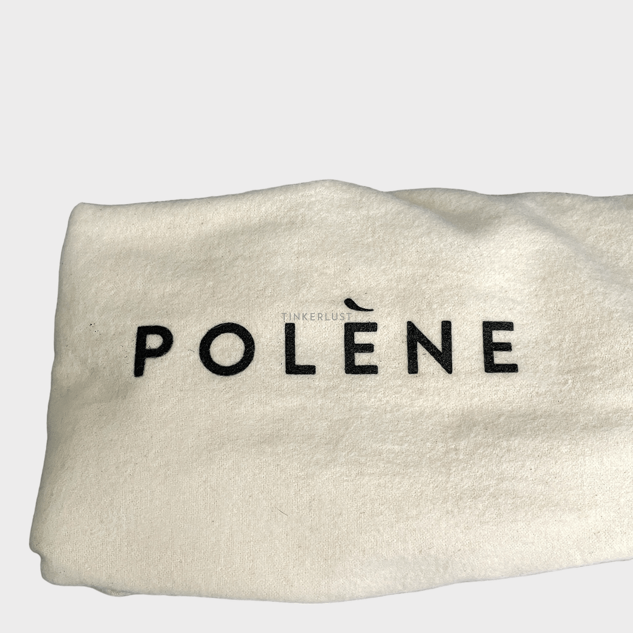 POLENE Numero Neuf Beige Textured Leather GHW Shoulder Bag	