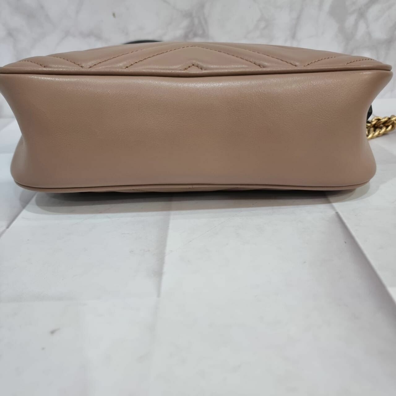 Gucci Marmont Camera Bag Nude Sling Bag