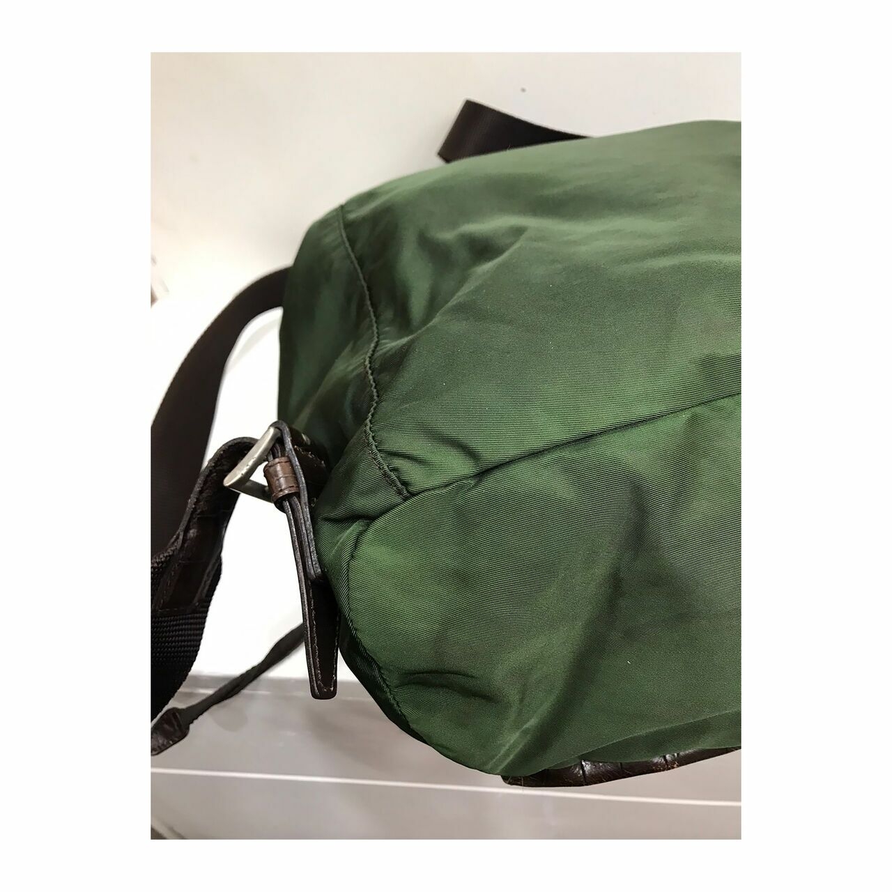 Prada Backpack Tessutto Cocco Ebano 