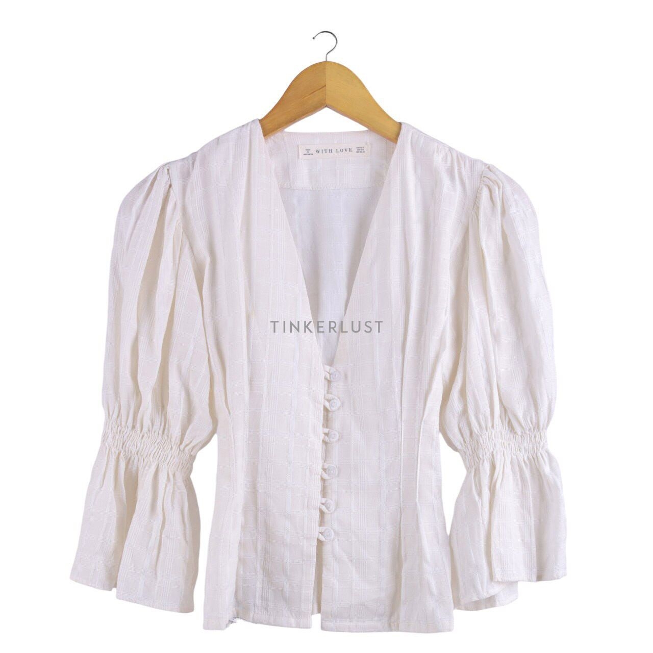 With Love Cream Blouse