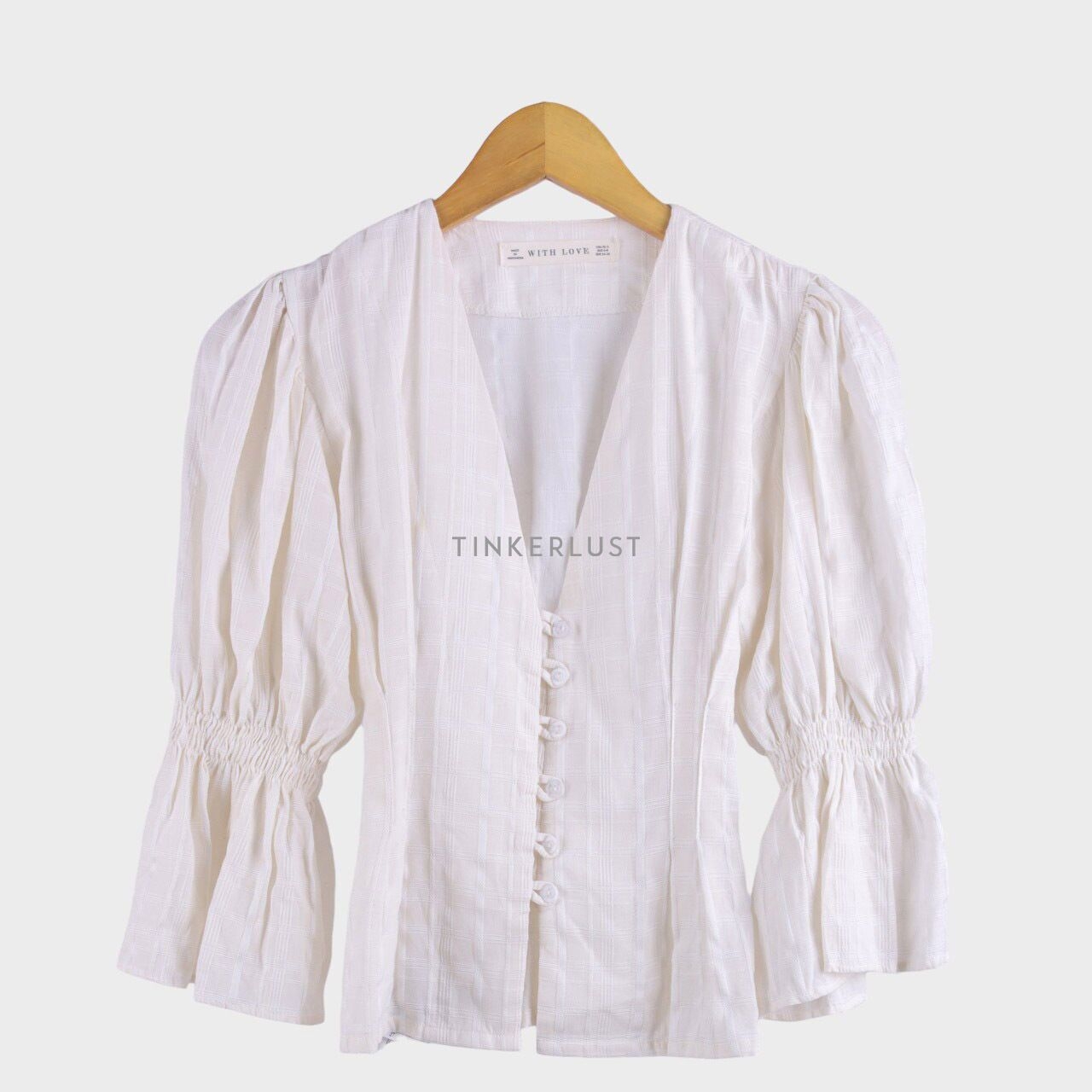 With Love Cream Blouse