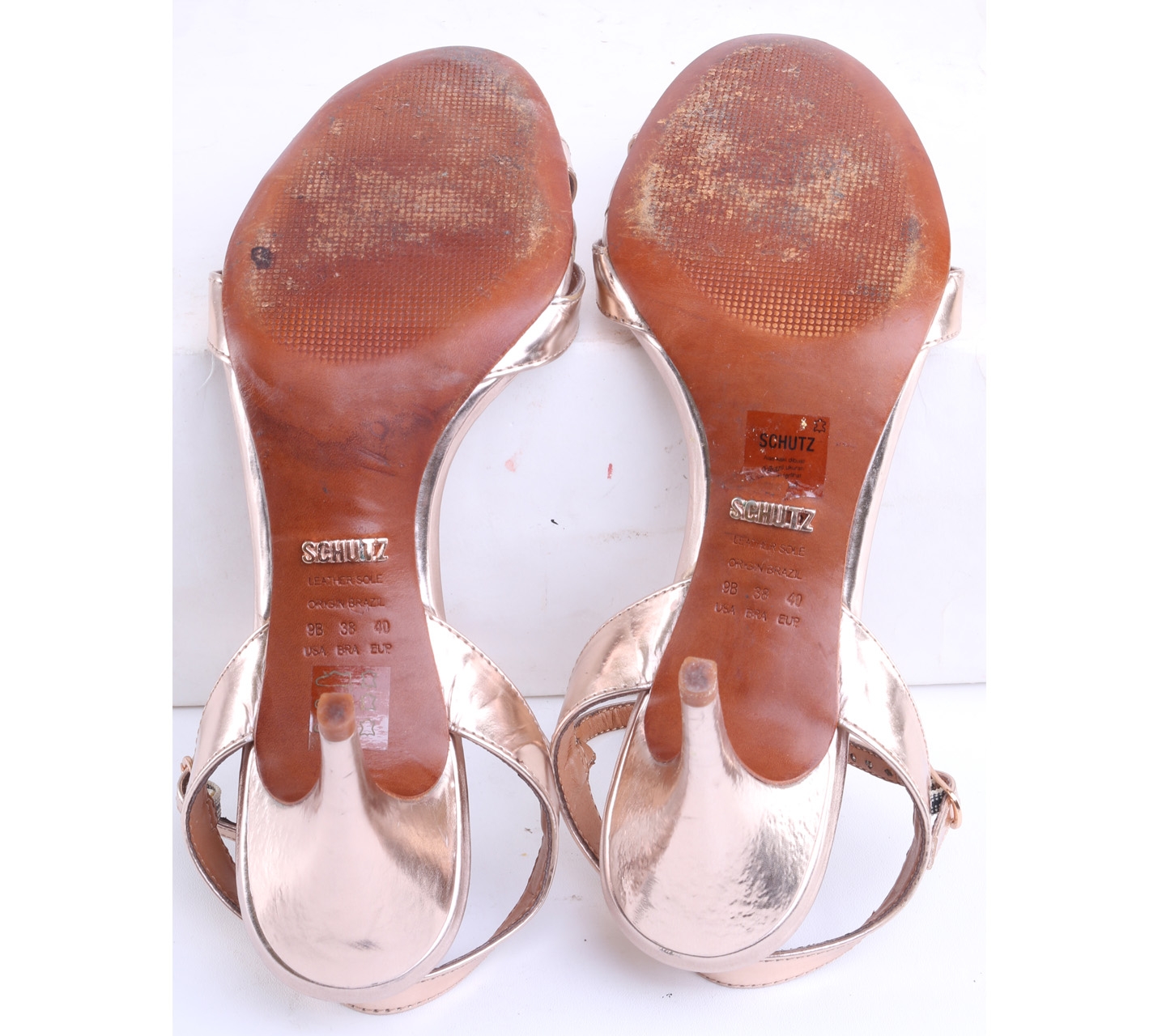 Schutz Rose Gold Heels