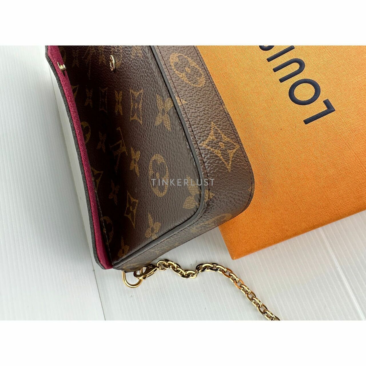 Louis Vuitton Félicie Pochette Brown Monogram Sling Bag