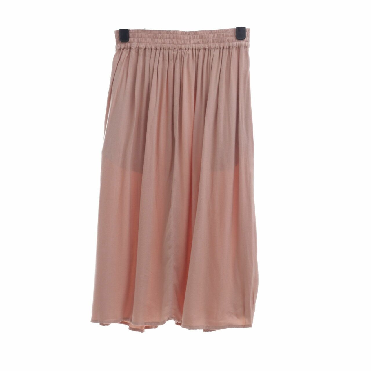 Forever 21 Nude Midi Skirt