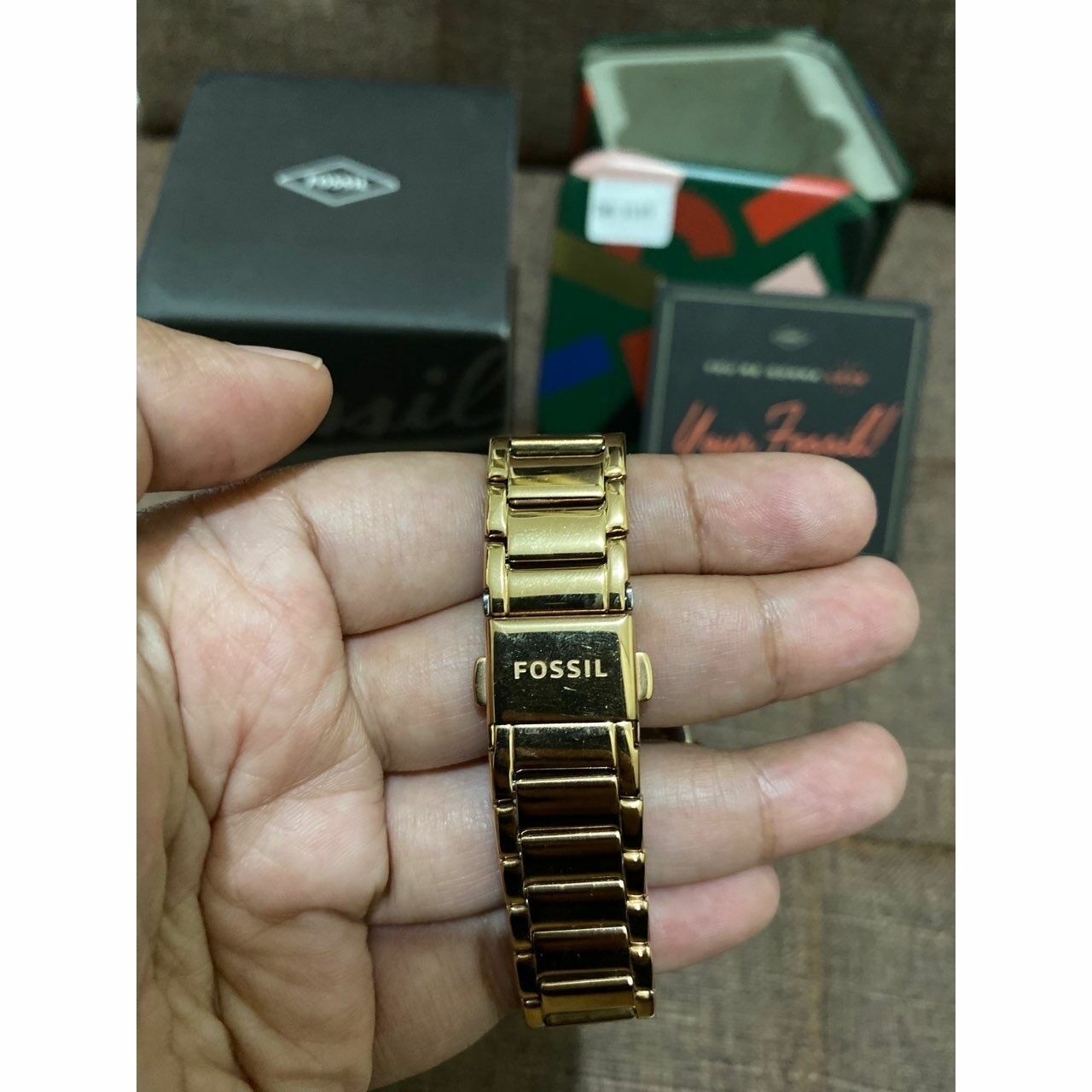 Fossil Rose Gold Watch