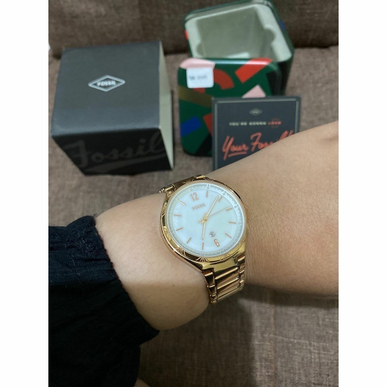 Fossil Rose Gold Watch