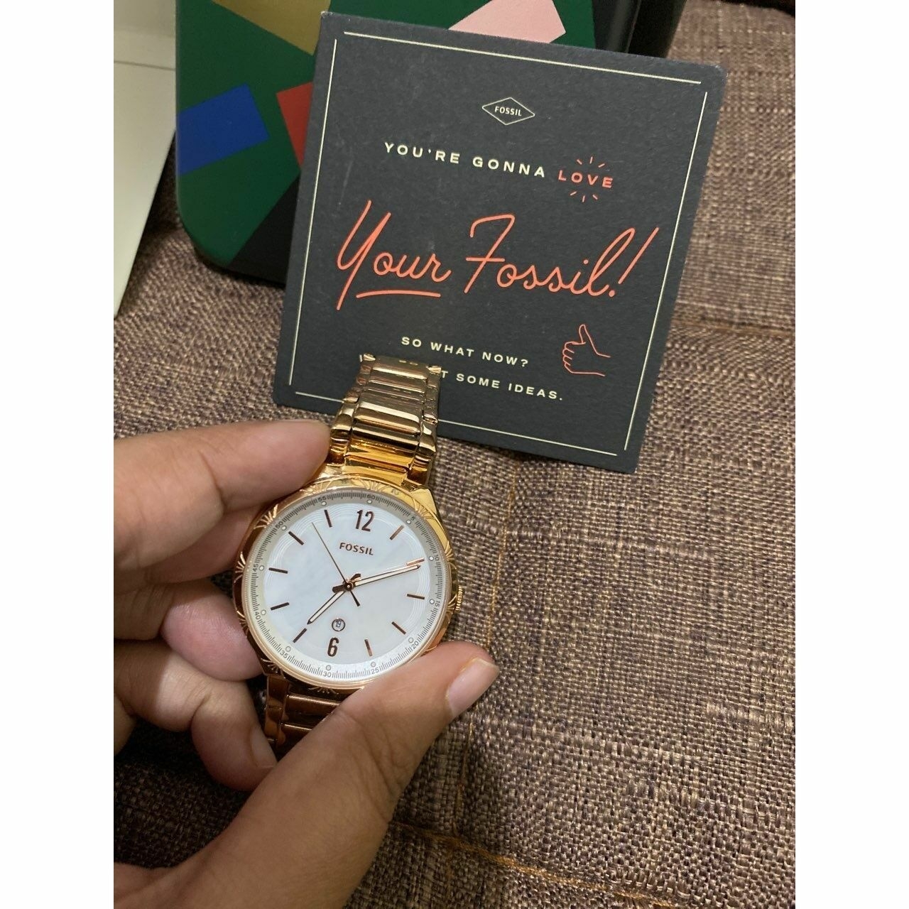 Fossil Rose Gold Watch