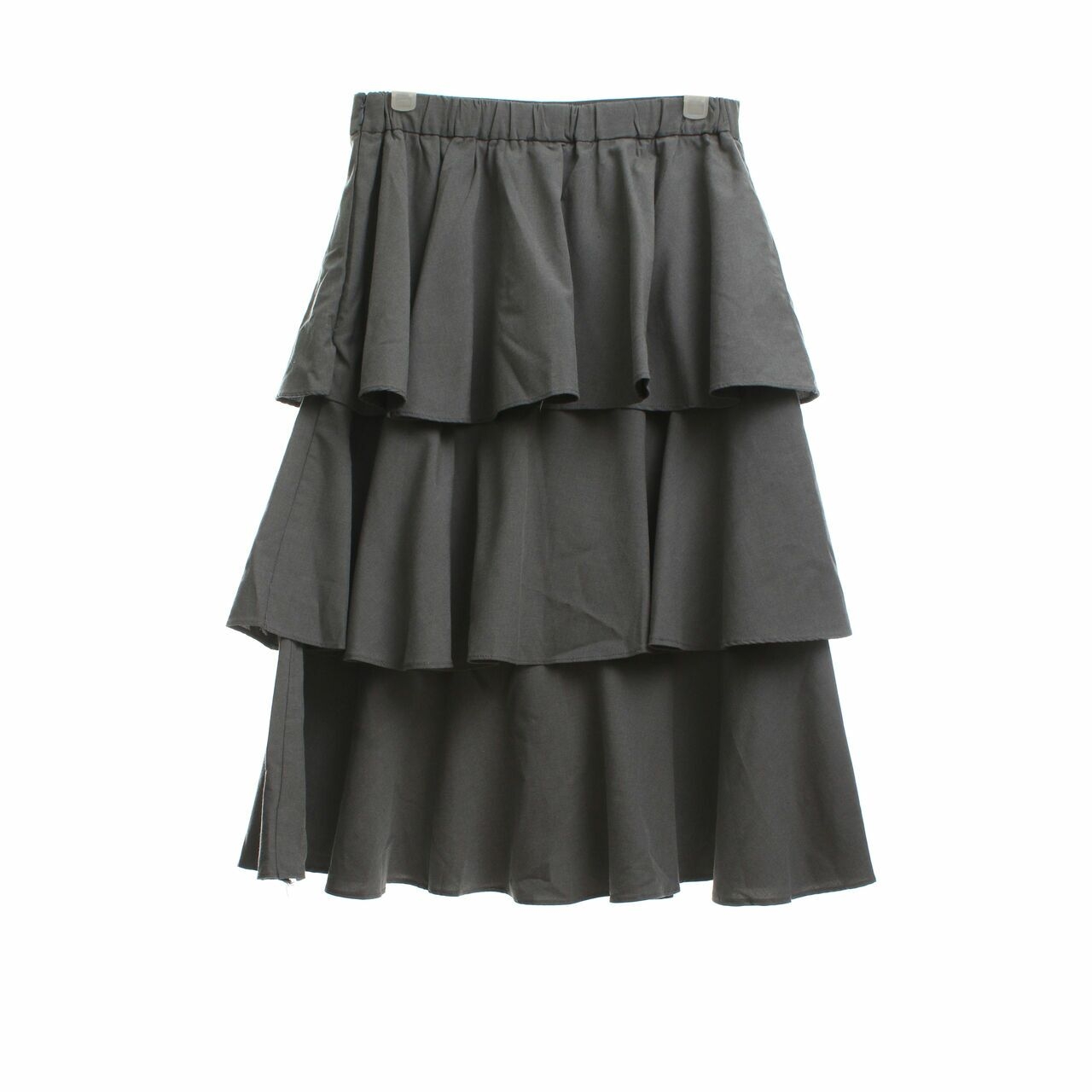 Posh The Label Grey Midi Skirt