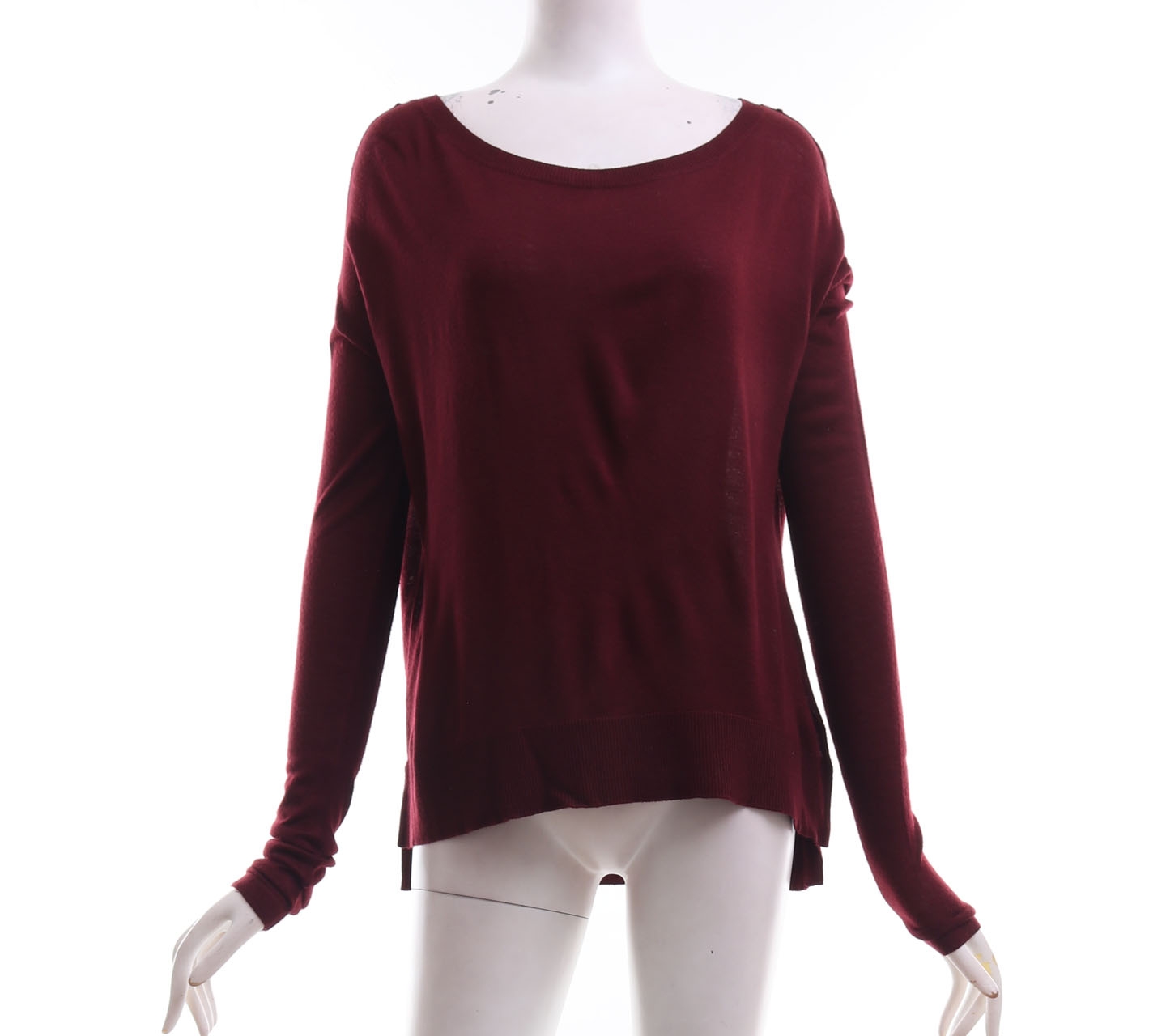 H&M Maroon Knit Blouse