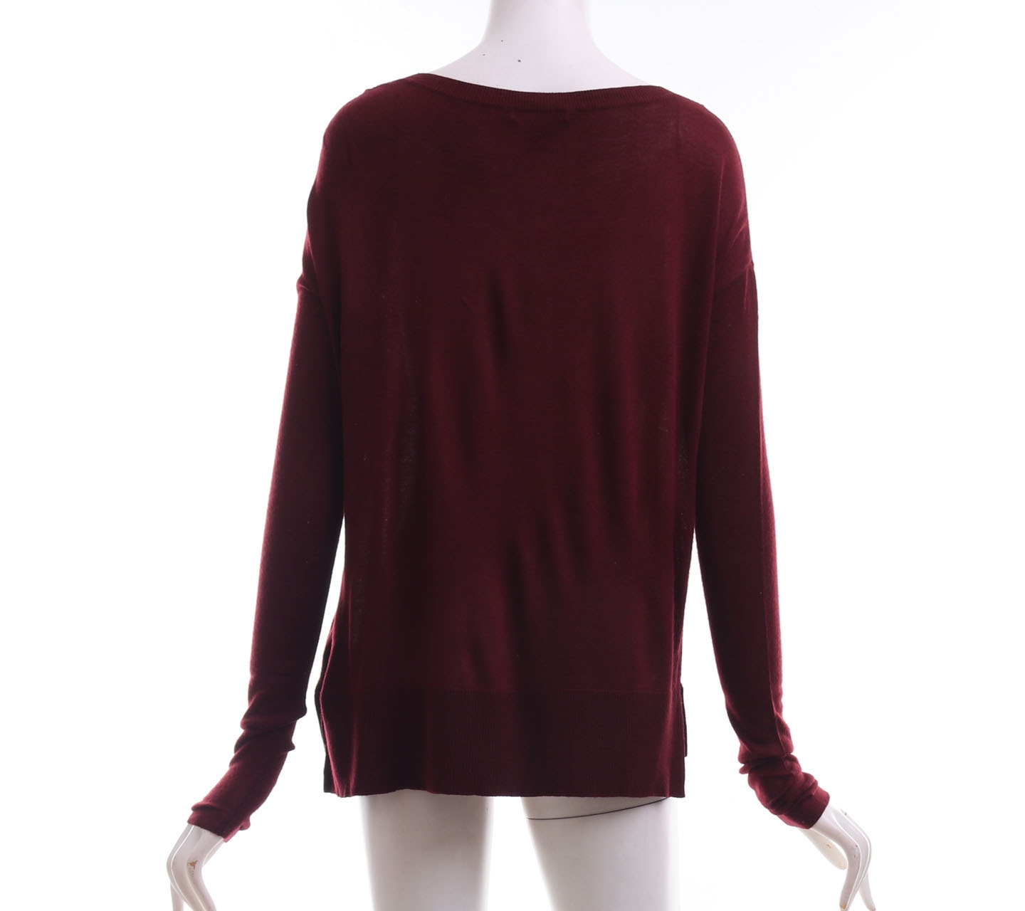 H&M Maroon Knit Blouse