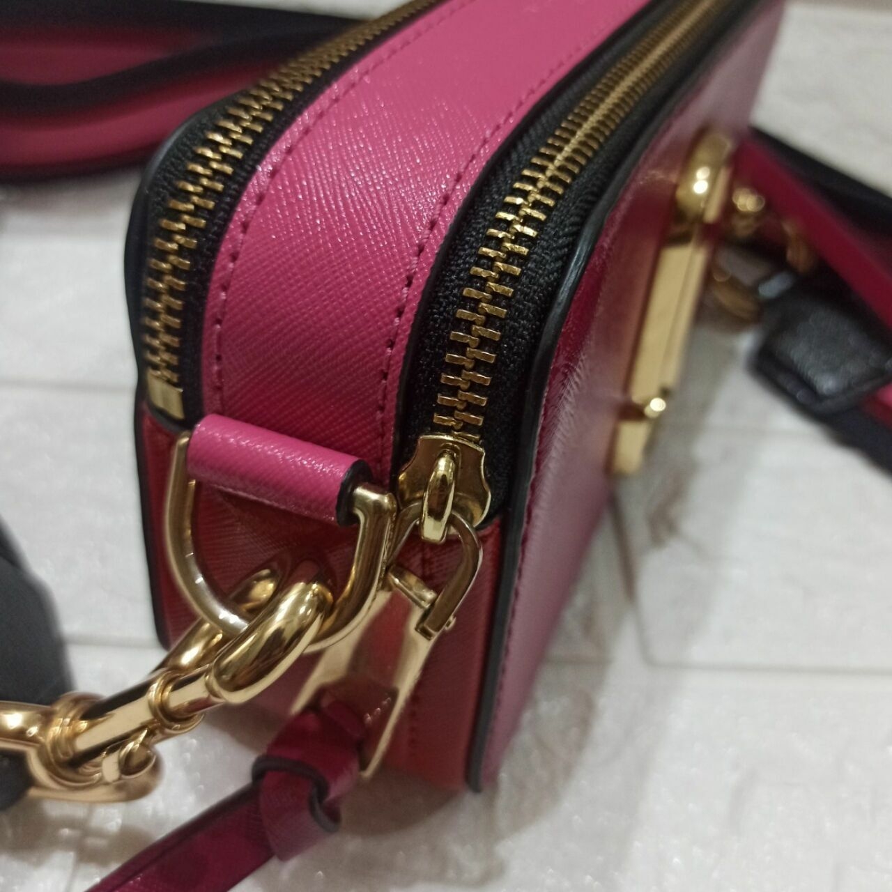 Marc By Marc Jacobs Pink Snapshot Bag