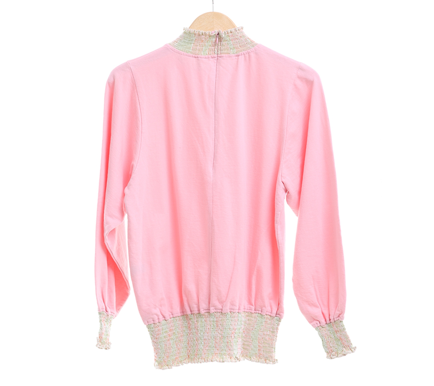 Pomelo Pink High Neck Blouse