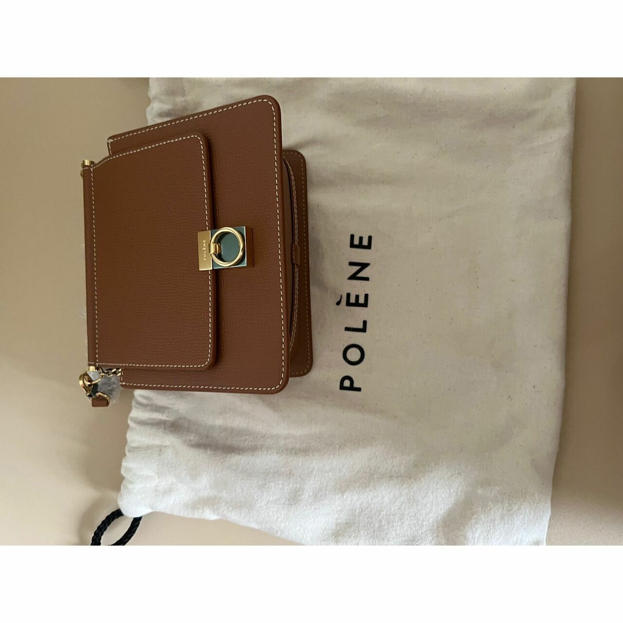 Polene Numero Sept Mini Camel Sling Bag