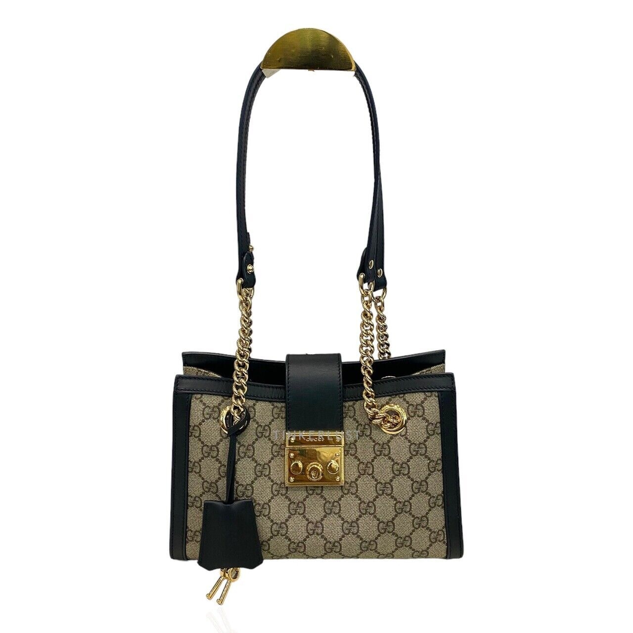 Gucci Padlock Tote Small Black GHW Shoulder Bag