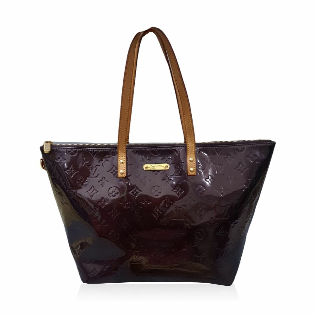 Louis Vuitton Vernis Bellevue GM Amarante Tote Bag