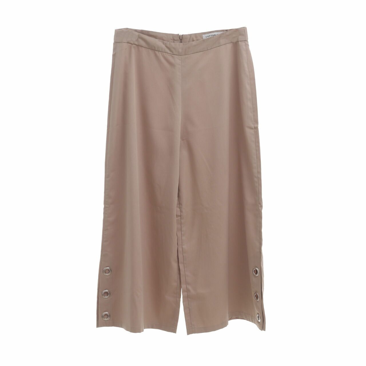 Cotton Ink Beige Long Pants