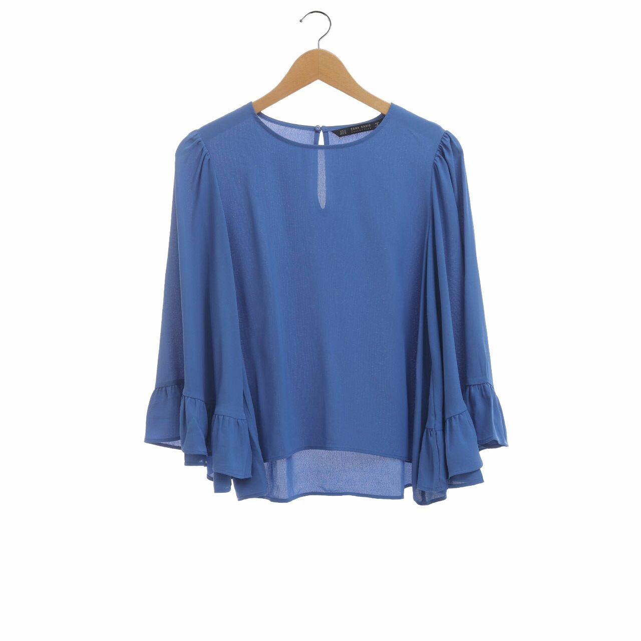 Zara Blue Blouse