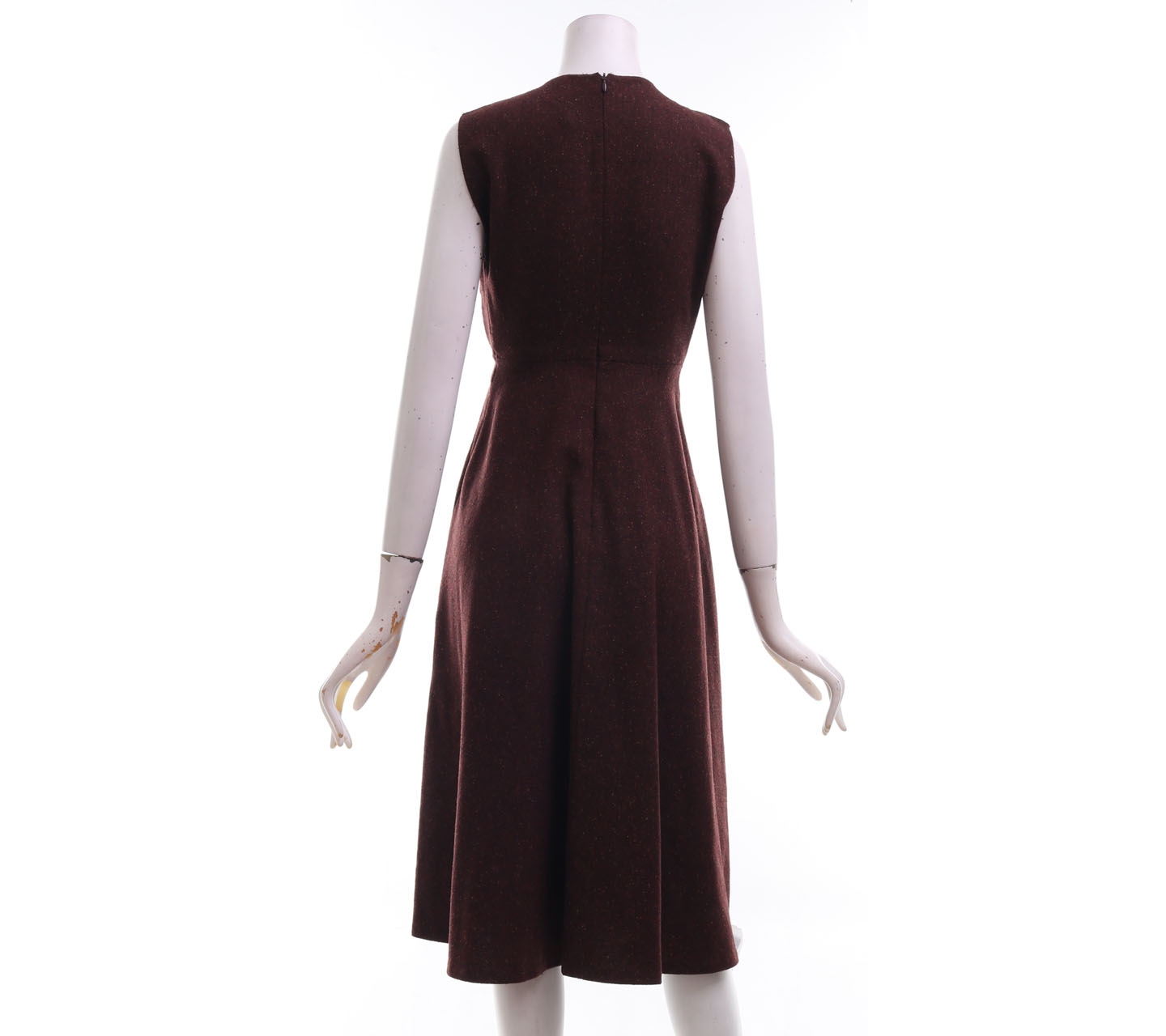 Zara Brown Midi Dress