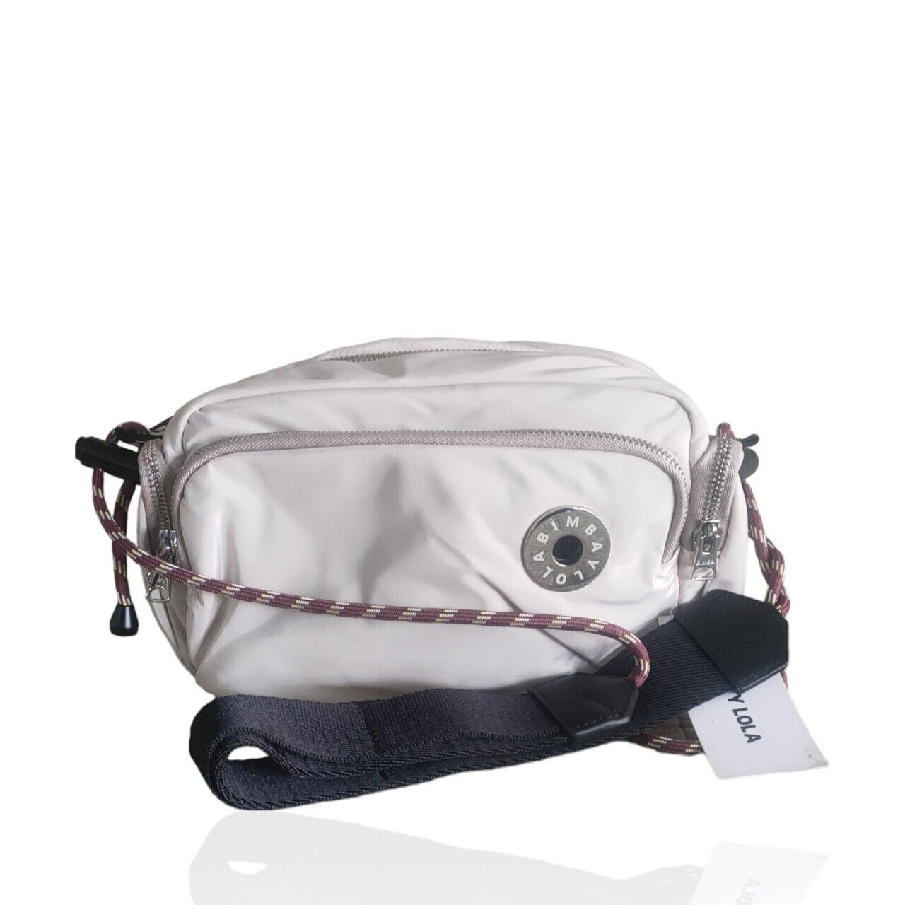 Bimba Y Lola White Sling Bag