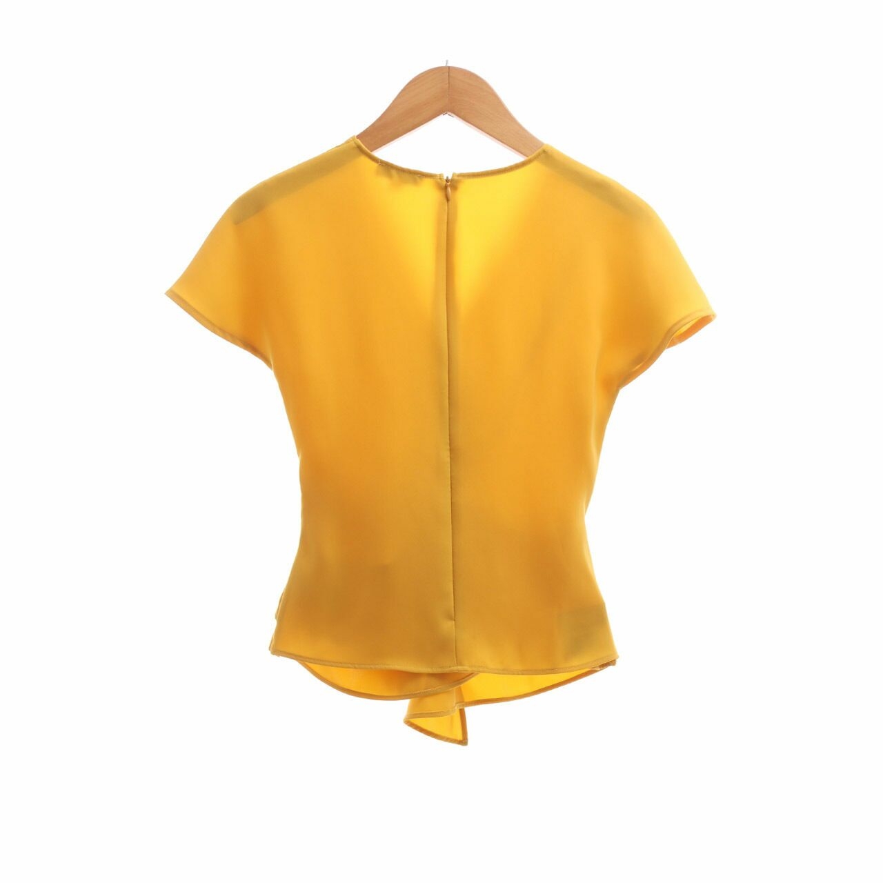 Love, Bonito Yellow V-Neck Blouse