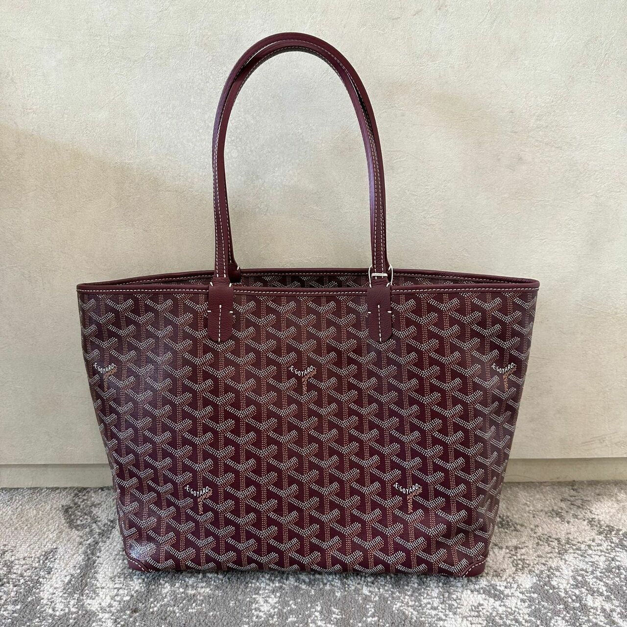 Goyard Artois PM Bordeaux Tote Bag