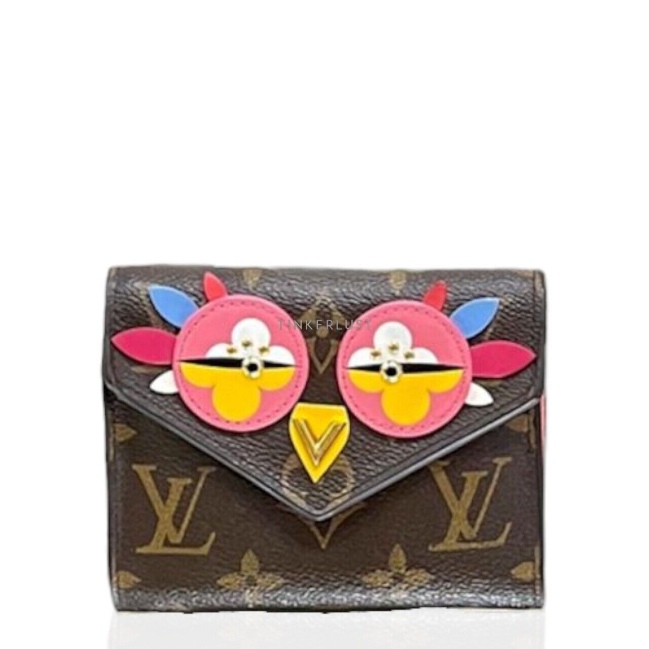 Louis Vuitton Victorine Mono OWL Limited Edition 2017 Wallet