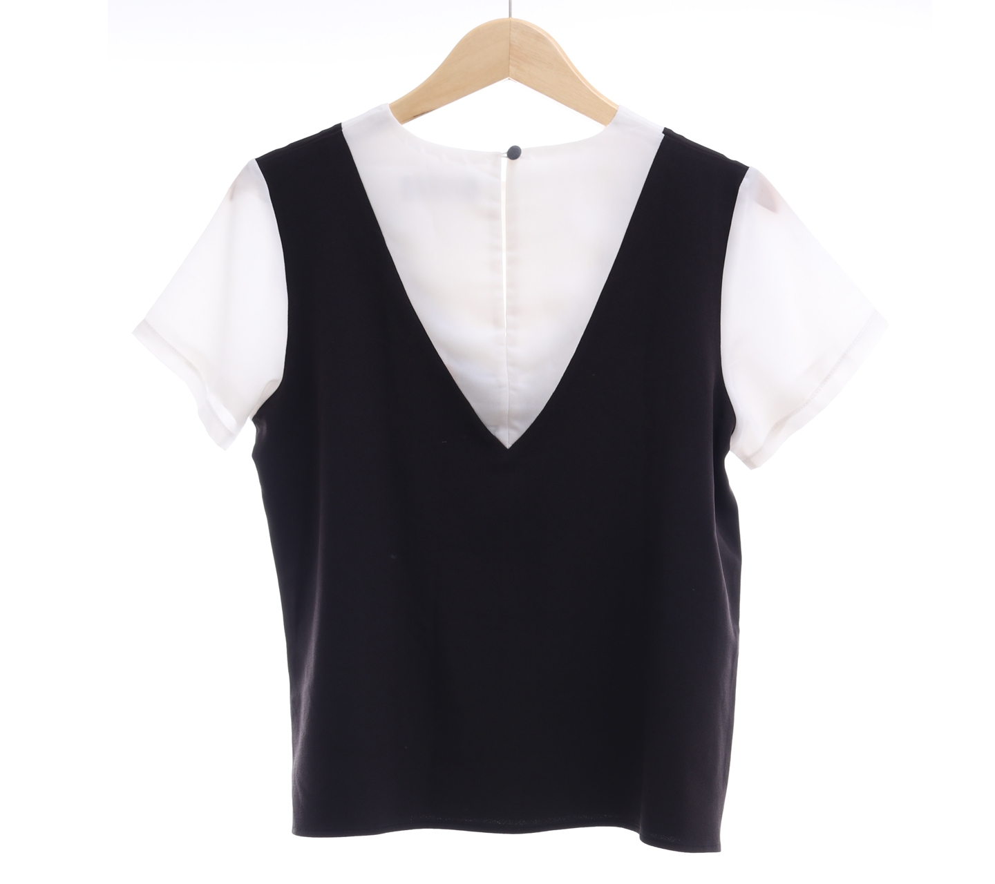 Skiia Black & White Blouse