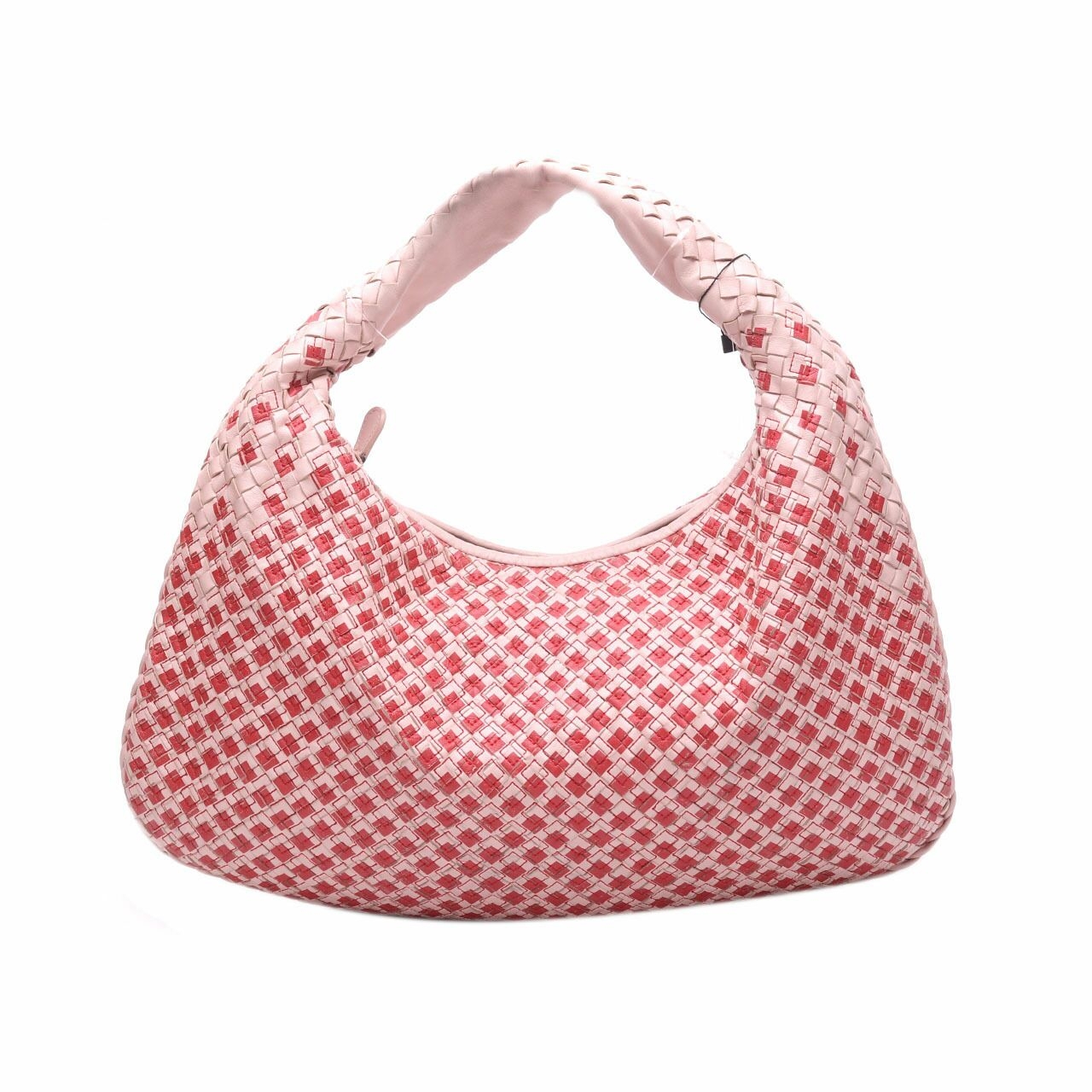 Bottega Veneta Bicolor Pink/Red Shoulder Bag
