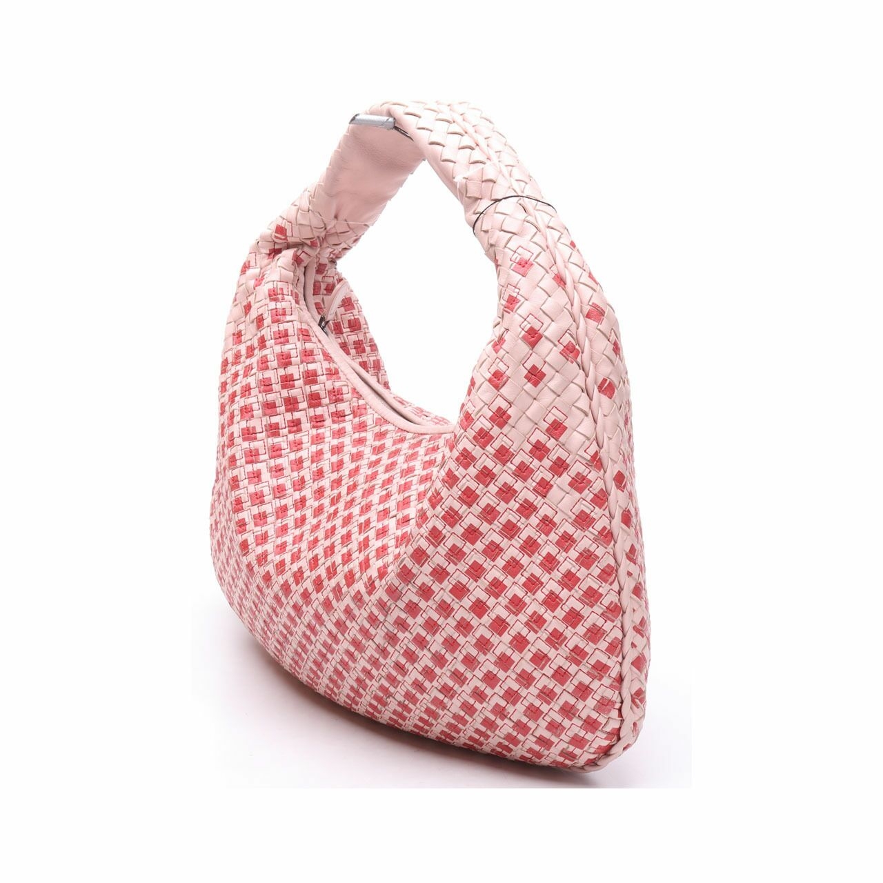 Bottega Veneta Bicolor Pink/Red Shoulder Bag