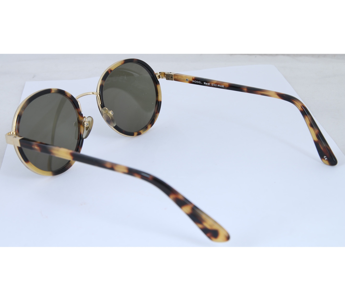 Sunday Somewhere Black Leopard Sunglasses