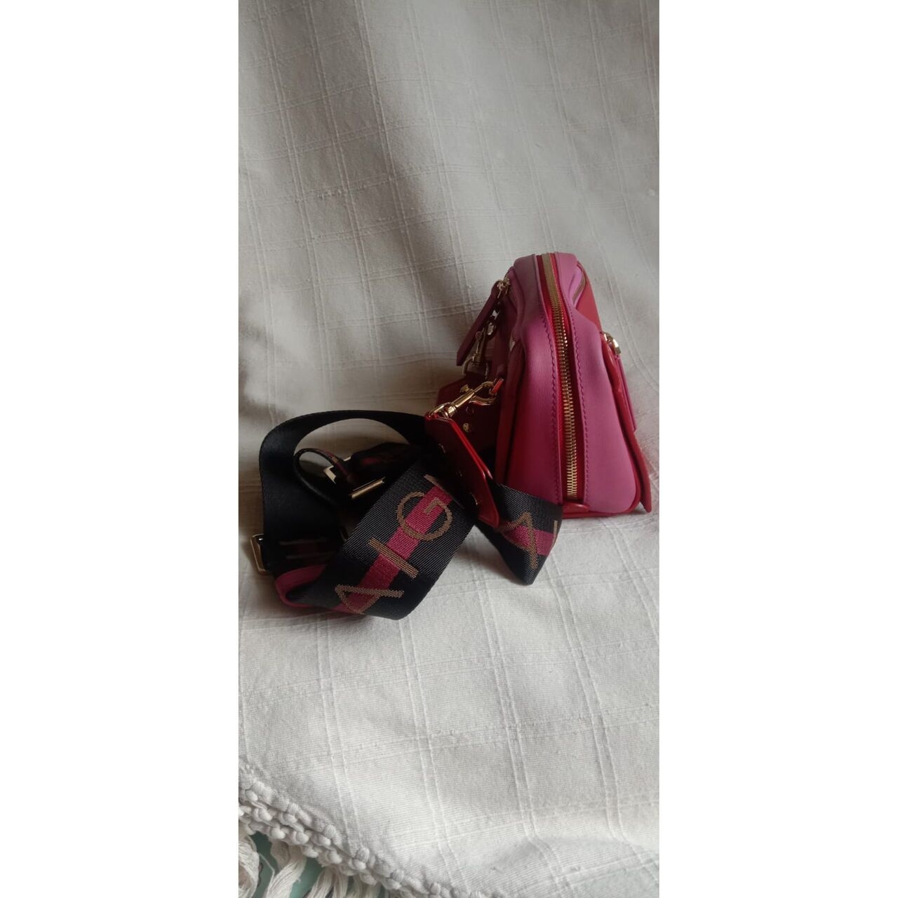 Aigner Venetian Red Sling Bag