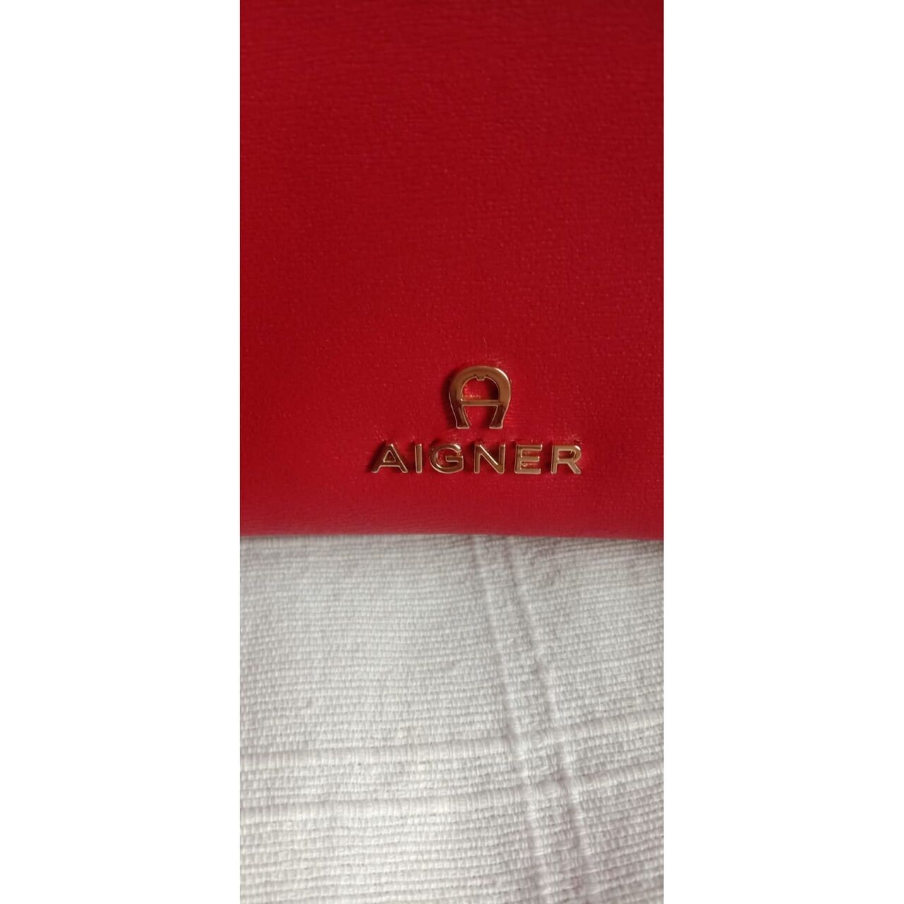 Aigner Venetian Red Sling Bag