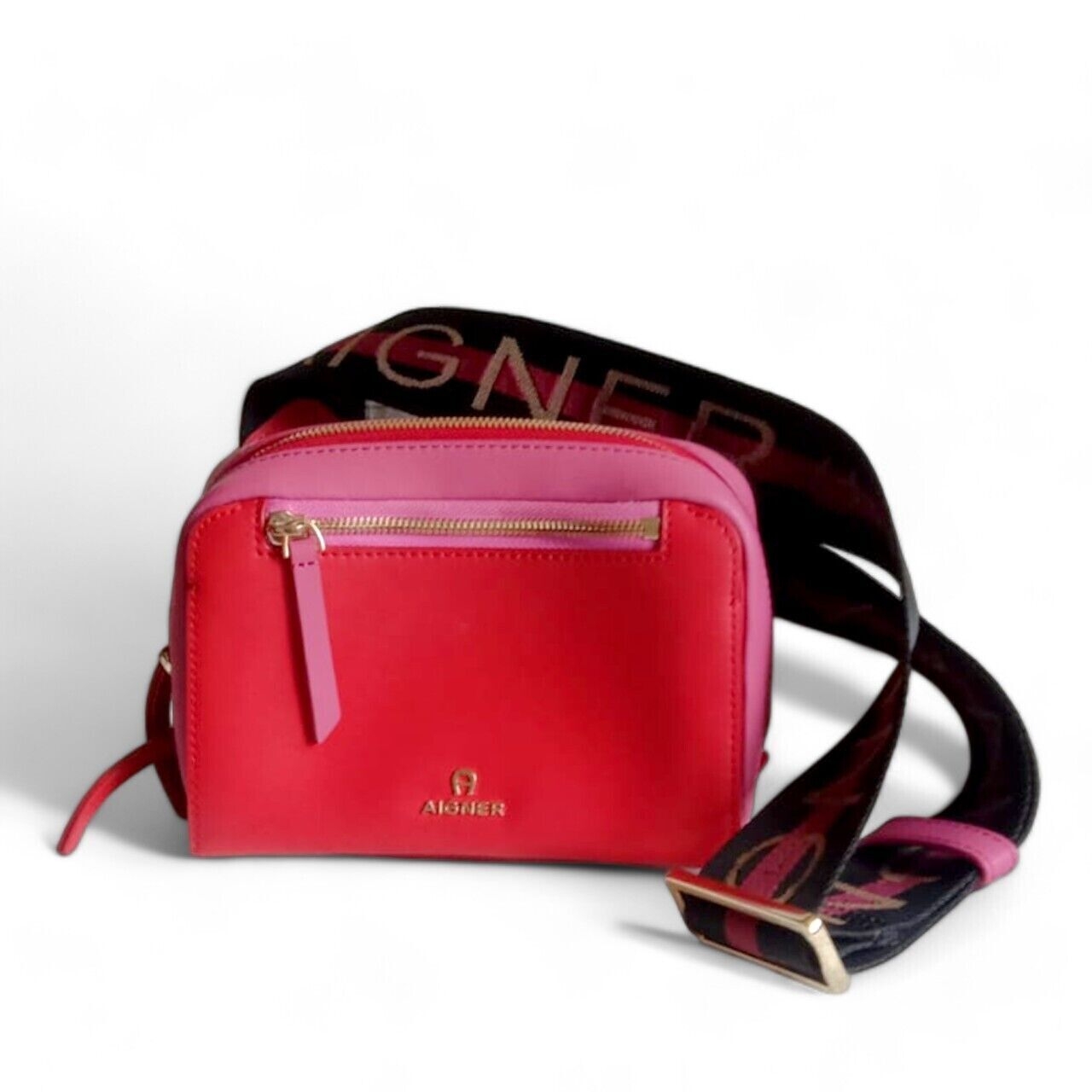 Aigner Venetian Red Sling Bag