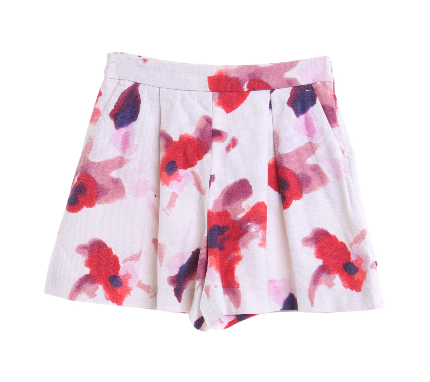 Zara Multi Colour Patterned Short Pants