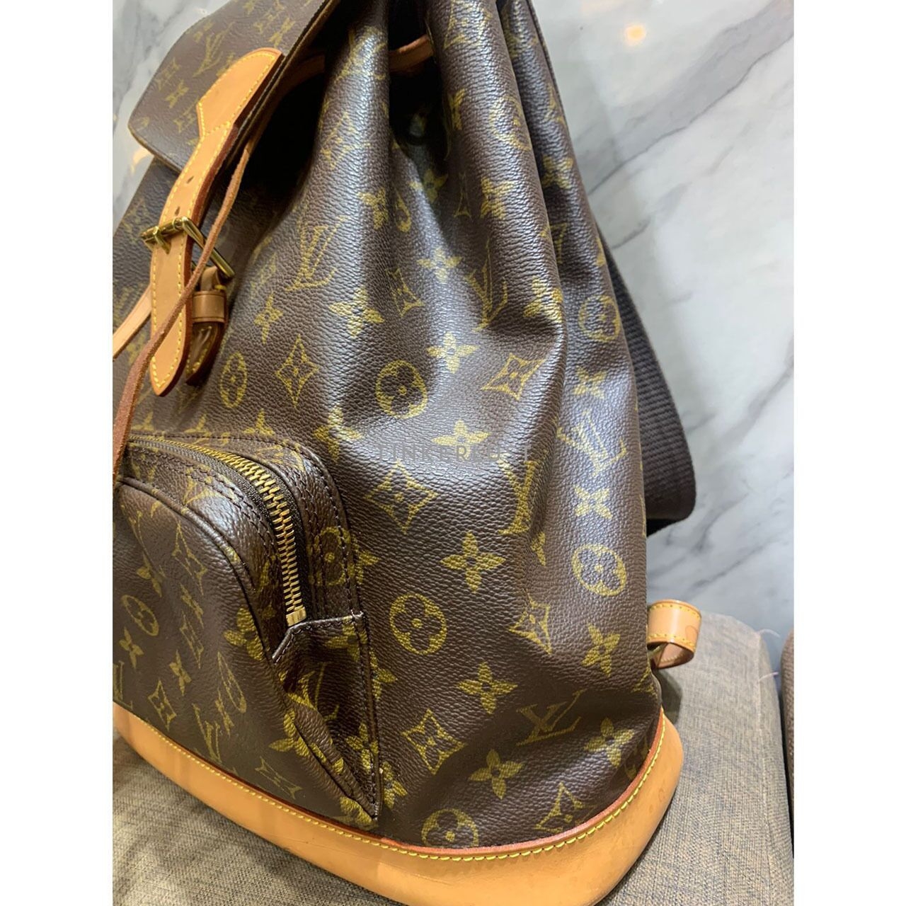 Louis Vuitton Montsouris Monogram GM Vintage 1997 Backpack 