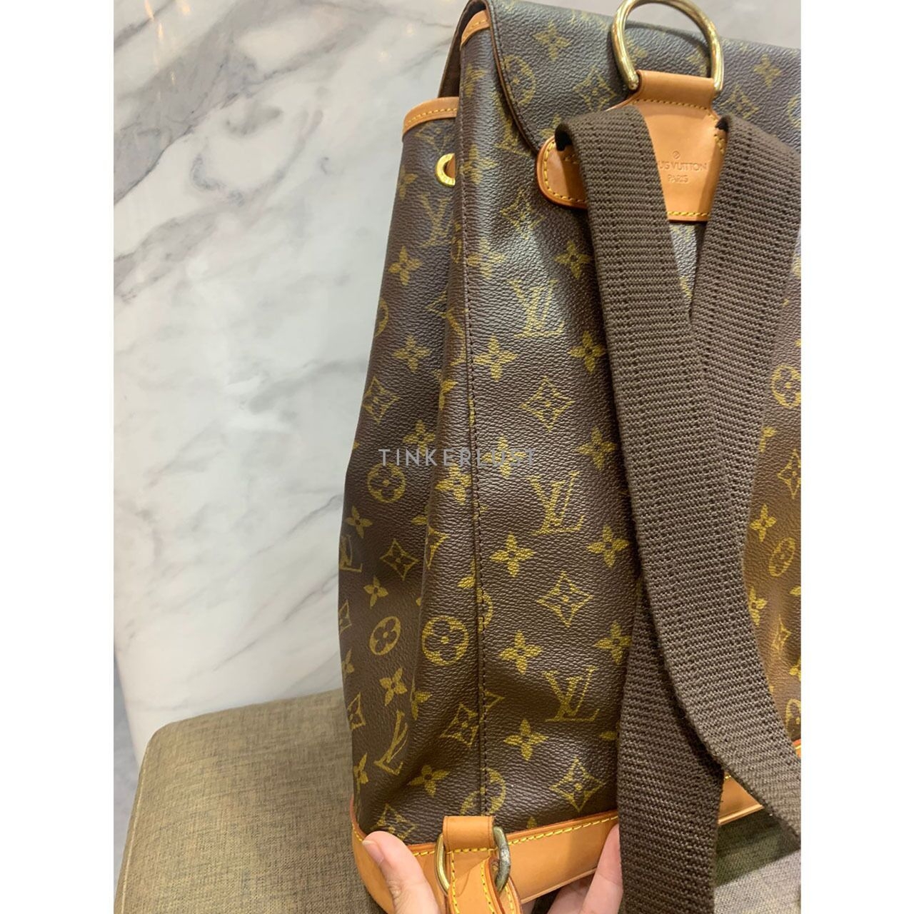 Louis Vuitton Montsouris Monogram GM Vintage 1997 Backpack 