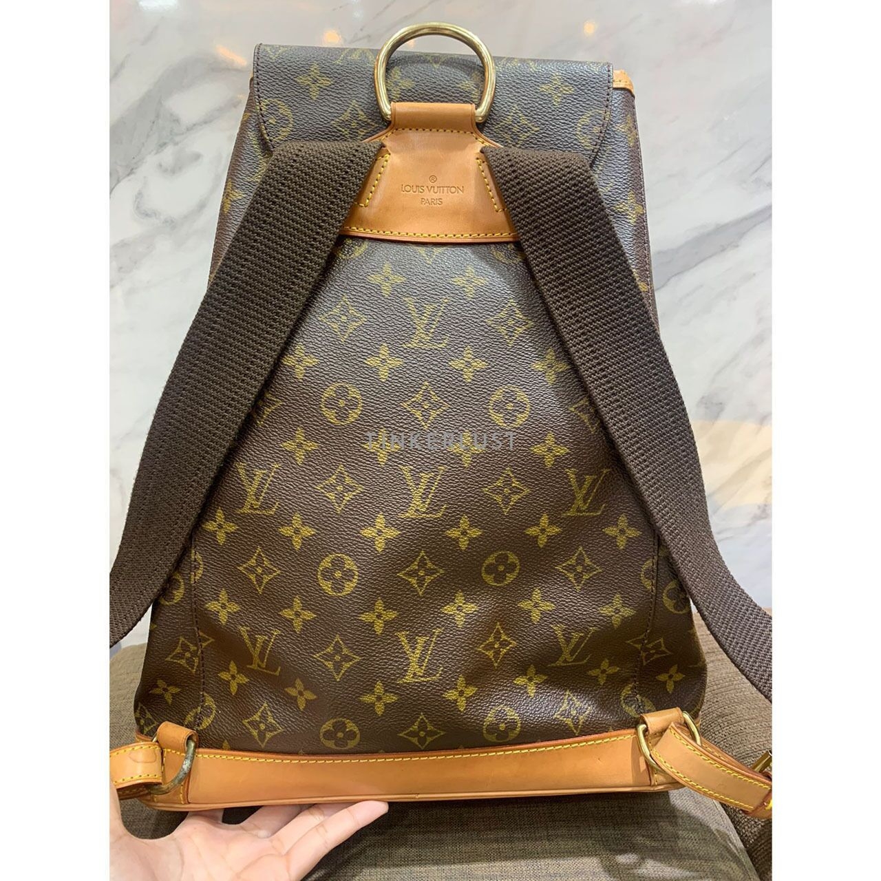 Louis Vuitton Montsouris Monogram GM Vintage 1997 Backpack 