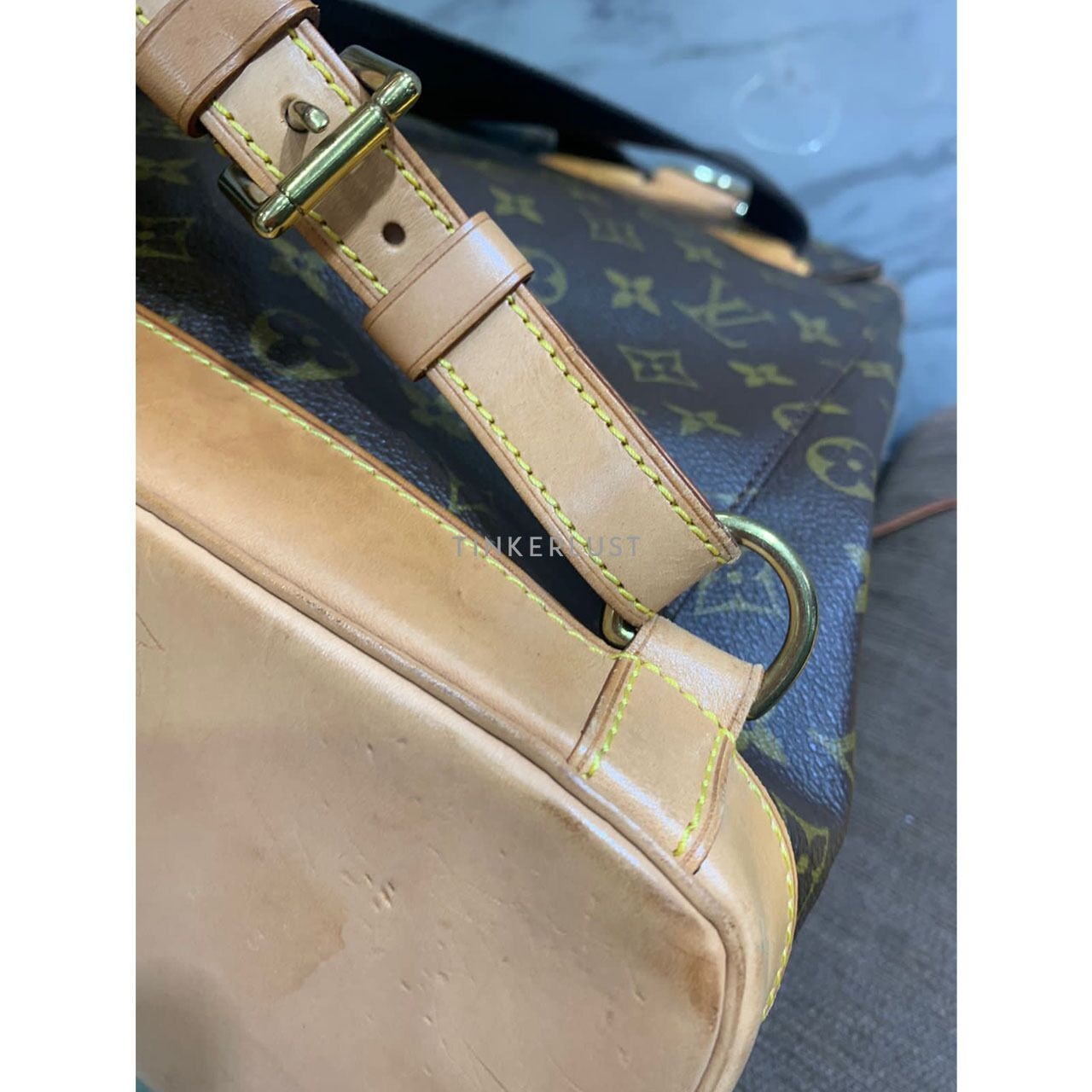 Louis Vuitton Montsouris Monogram GM Vintage 1997 Backpack 