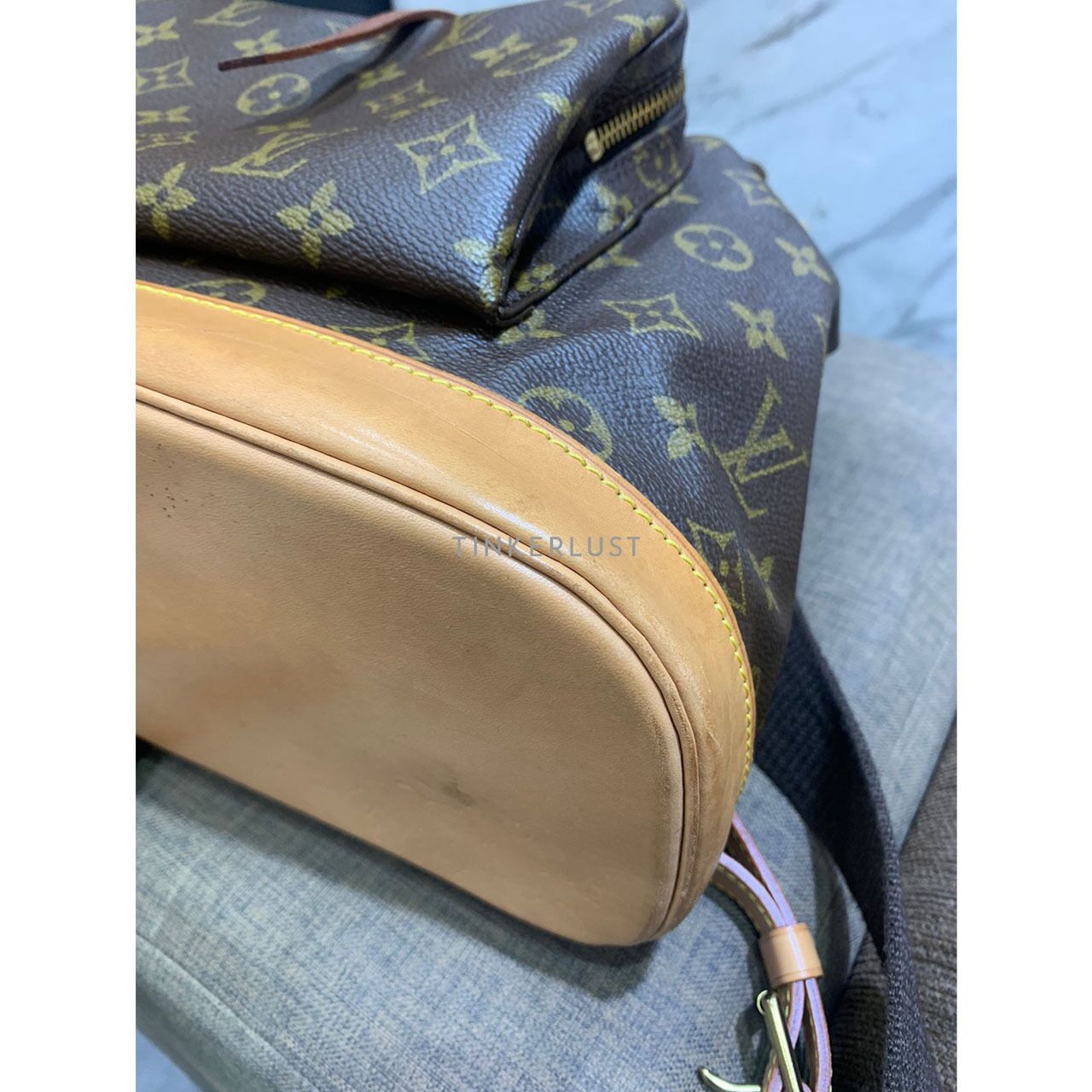 Louis Vuitton Montsouris Monogram GM Vintage 1997 Backpack 