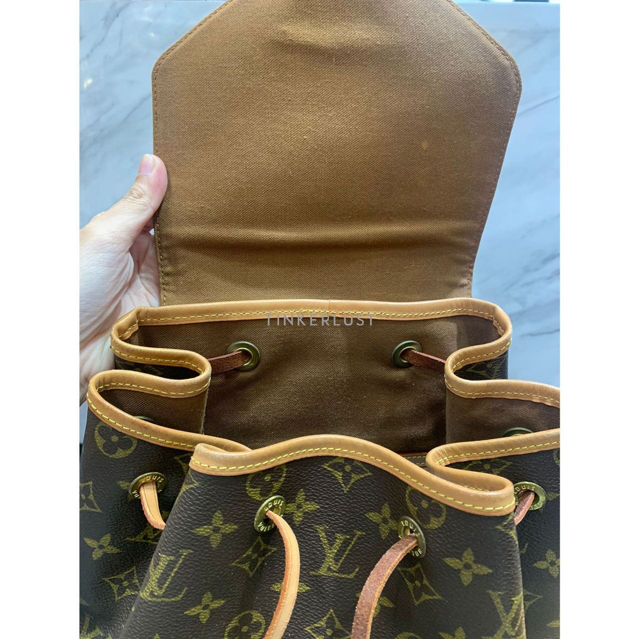 Louis Vuitton Montsouris Monogram GM Vintage 1997 Backpack 