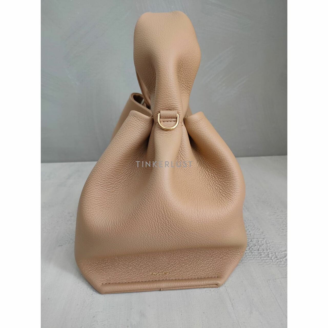 Polene Neuf Large Beige Nude Satchel