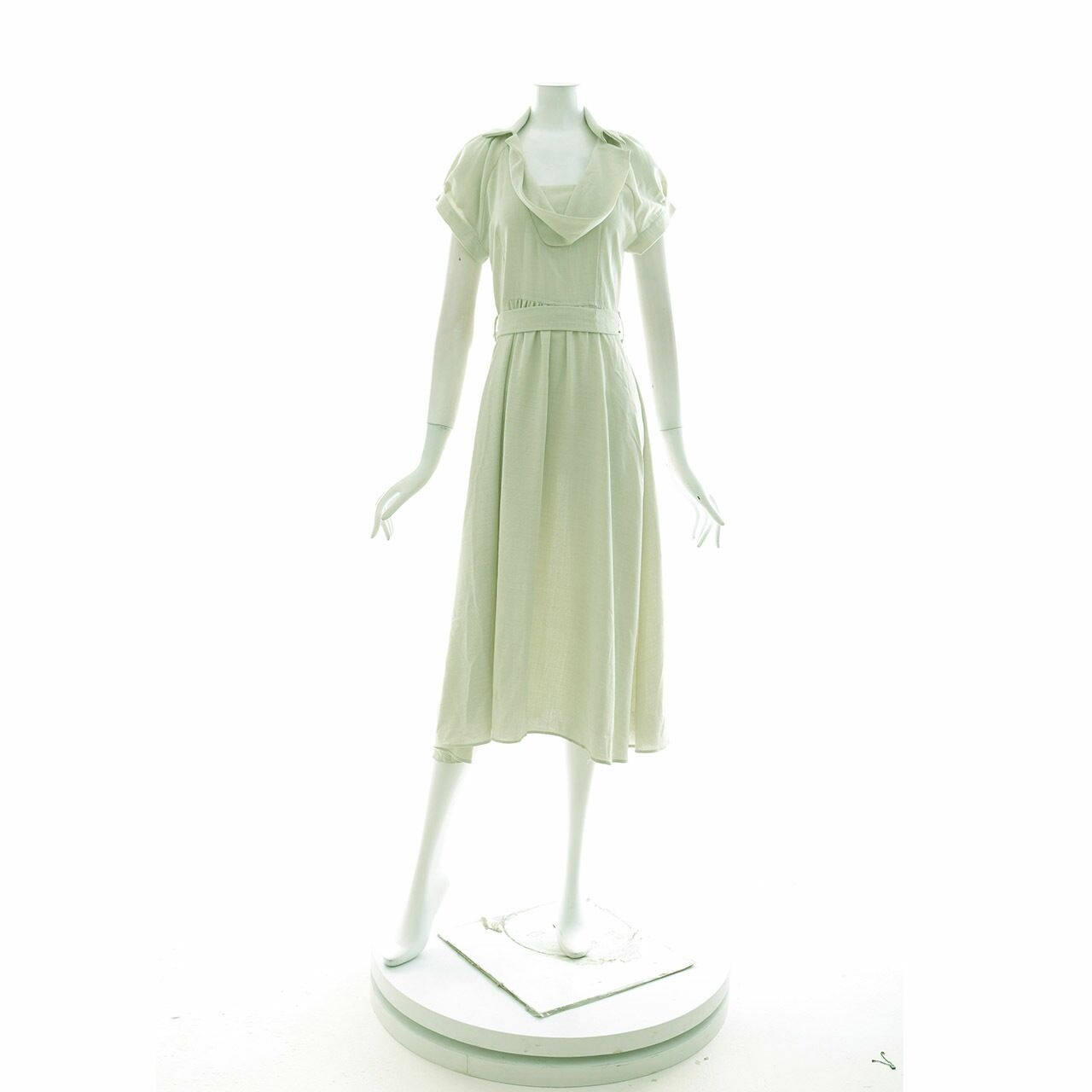 Front Row Light Green Midi Dress